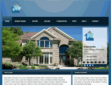 Tablet Screenshot of hope4housing.com